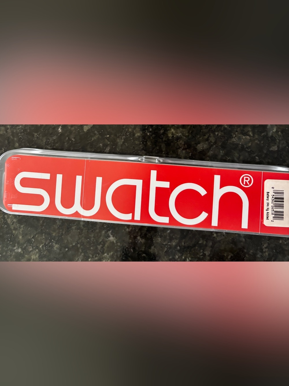 Swatch Blue Dial Blue Strap Watch - Picture 3 of 3